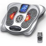 New Circulation Machine Creliver, Circulation Stimulator Booster for Feet and Legs, EMS Foot Massagers for Neuropathy Pain Relief, RLS, Plantar Fasciitis, with 4 Pads