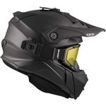 CKX Titan Original Backcountry Helmet, Winter Solid - Matte Black (Small)