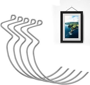 20Pcs Picture Hangers for Drywall Picture Hanging Hooks Heavy Duty Picture Hangers Wall Hangers Without Nails for Hanging Pictures, Photos, Mirrors (Taper)