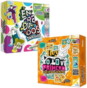 RONDA Tangled and Hey I Saw It First Bundle, Active Twister-Style Challenge Plus Fast Visual Competition, Perfect for Parties and Family Nights