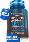 Herbtonics GLP-1 Support Supplement – Apple Cider Vinegar Capsules & Keto BHB | Keto Diet Pills for Women & Men | Supports Appetite & Metabolic Function | 60 Keto ACV Capsules