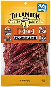 Tillamook Country Smoker Real Hardwood Smoked Sausages, Teriyaki, 12 Ounce