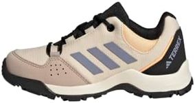 adidas Terrex Hyperhiker Low Hiking Shoes (Non Football), Sand strata/Silver Violet/Acid Orange, 2 UK Child