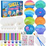 Tailmei Sea Shell Painting Kit for Kids,Art and Craft Kits,DIY Painting Gifts for Girls Boys,Birthday Gifts for Age 5 6 7 8 9 10 11 12 Year Old Girls Boys