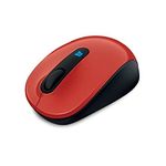 Microsoft Sculpt Mobile Mouse, Wireless USB - Flame Red