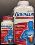 Gaviscon Extra Strength 120 Pack + BONUS 25 Tablet Travel Pack