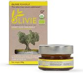 Organic Olive Leaf Extract Capsules, PowerUp Pearls by OLIVIE, Antioxidant Polyphenols Supplement, Olive Oil Scrub for Skin, Immune Support, 100g