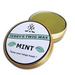 Terry's Twig Wax - Mint (Extra Grip Hockey Stick Wax) for Hockey Blades, Increased Puck Control, Stick Tricks Michigan, Water Resistant