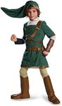 Link Prestige Legend of Zelda Nintendo Costume, Large/10-12