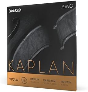 D'Addario Kaplan Amo Viola Strings - Full Set - KA410 MM - Viola Strings - Medium Scale, Medium Tension