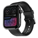 Noise Pro 5 Smart Watch with 1.85" AMOLED Display, BT Calling, New DIY Watch Faces, Ultra Personalization with Smart Dock, Productivity Suite, 100 Sports Modes and More -Midnight Black