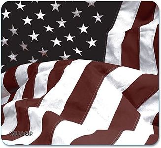 1 X NatureSmart Mouse Pad, American Flag Design, 8 3/5