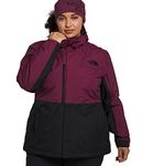 THE NORTH FACE Women's Freedom Insulated Jacket (Standard and Plus Size), Boysenberry, 3X, Boysenberries