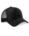 Beechfield Men's Half Mesh Cap Black/Black Amazon