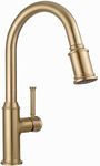 Brushed Bronze Kitchen Faucet with 