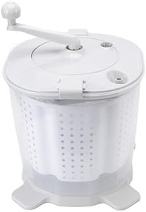 Nordic Grey Portable Hand, Portable Washers Dryers Crank Washing Machine Manual Washing Machine Spin Dryer Home Apartments Dorms Camping Supplies