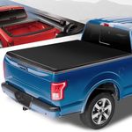 Vocpy 5.5FT (67.1") Bed Soft Roll Up Tonneau Cover for 2015-2024 Ford F150, 2022-2024 F150 Lightning, Styleside/Fleetside Truck Cargo Topper (Not for Flareside/Stepside)
