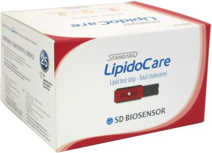 LipidoCare Cholesterol Meter Kit – Lipid Profile Strips & Lancing Device