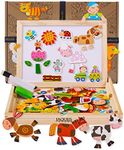 Magnetic Board for Kids by Jaques of London | Wooden Toys and Drawing Board Kids | Ideal Kids Craft Set | Toys for 3 Year Olds and Toys for 4 Year Olds | Wooden Farm Toys and Farm Animal Toys