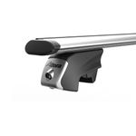 Atera 048522 Car roof rack Signo RTD - Aero profile silver - for cars with overhead roof rails - steel 122 cm