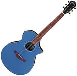 Ibanez AEWC12-PMF Prussian Blue Metallic Flat - Acoustic Guitar