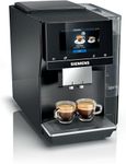 SIEMENS EQ700 Fully Automatic Bean to Cup Coffee Machine, 5" Touch Screen Display, Cold Brew/Slow Brew, Cappuccinatore, 30+ Coffee Beverages, Home Connect, TP713GB9