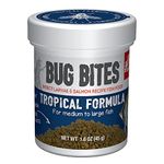 Fluval Bug Bites Tropical Fish Food, Large Granules for Medium to Large Sized Fish, 1.59 oz., A6578