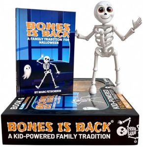 Bones Glow-in-the-Dark Skeleton Toy & Storybook Set for Kids Ages 4–12