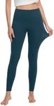 WiWi Women's Leggings Thermal Warm Underwear Pants Soft Long Johns Viscose from Bamboo Baselayer Pant for Winter S-XXL,Deep Teal,Medium