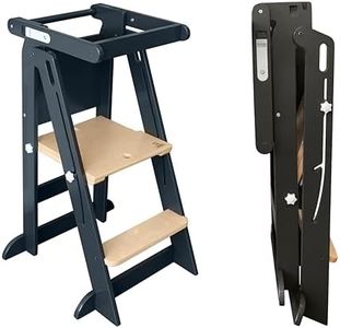 Little Partners Learning Tower - Grey & Natural