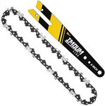 6" Chainsaw Chains with 1/4" Bar, 0.043", 37 Transmission Links Only for DLJ04&DLJS6 Mini Hand Chainsaw, Professional Replacement Chain Suitable for Imoumlive 6&4 2-In-1 Chainsaw