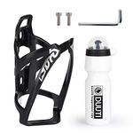 HASAGEI Bike Water Bottle Cage and 25oz Premium BPA Free Sports Bottle, Bike Water Bottle Set Lightweight Bike Bottle Holder for Road, Mountain bike. Essential for Riding