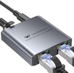 WARRKY Ethernet Splitter 1 to 2, 10