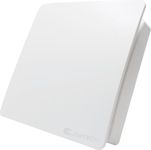 CubeTECH CTEF100t 100mm (4") Quiet Bathroom Extractor Fan with Timer Overrun Delay. White Smooth.
