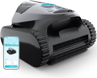 (2026 Upgrade)BRINBO C1 Robot Pool Cleaner with 180 Mins, Frosted Gray Blue