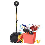 Cobra Bag Fitness Reflex Bag Gift 4 Replacement Balls And Boxing Gloves Freestanding Workout Punching Ball Speed Bag Boxing Bag With Stand & Adjustable Height