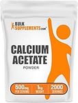 BulkSupplements.com Calcium Acetate