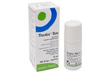 Thealoz Duo Eye Drops - Clinically Proven Formula for Dry Eyes, Hydration with Hyaluronic Acid & Trehalose, Soothes & Lubricates, Tear Film Stabilization, Contact Lens Compatible - 10 ml (300 Drops)