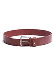 Tommy Hilfiger - Belts for Men - Leather Belts For Men - Metal Buckle And Details - 100% Genuine Leather - Denton Belt - Brown - 90