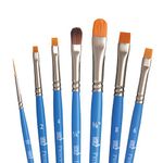 PRINCETON ARTIST BRUSH CO. SelectArtiste Fine Art Multi-Technique Brush Set, 7 x Synthetic Brushes, Ideal for Professionals & Students