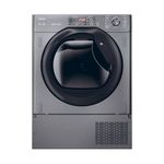 Haier HDB4 H7A2TBERX80 7kg Integrated Heat Pump Tumble Dryer, A++ Rated, Graphite & Black