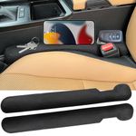 YLXGT Car Seat Gap Filler Universal for Car SUV, Truck Fit Organizer Stop Things from Dropping Under Pack of 2