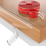ALINCOLN Silicone Edge Protector Strip 6-Meter | Baby Proofing Edge Protector for Sharp Edges | Adhesive Corner Protector for Furniture & Wall | Ideal Baby Safety Products for Home, & Office Use