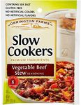 Orrington Farms Slow Cookers Seasoning, Vegetable Beef Stew, 2.5 oz Packet (Pack of 12)