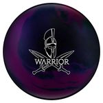 Ebonite Warrior Supreme Bowling Ball, Black/Violet/Purple, 16 lbs.