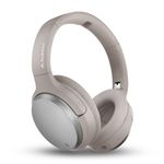 Avantree Eon B - Bluetooth Active Noise-Cancelling Headphones with Ambient & EQ Modes, 45hr Playtime, Deep Bass, Dual Link, and Roomy Earpads, Wired & Wireless Over-Ear Headphones for Big Heads