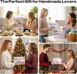 Caydo Automatic iCord Knitting Machine – Hands-Free French Knitter for DIY Crafts, Valentine’s Gift