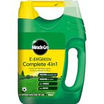 AMK® Miracle Gro Evergreen Lawn Gras Feed Food Fertiliser Weed & Moss Control Killer Spreader Complete 4 In 1 Thicker Fast Green Tougher 80m2