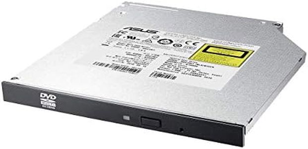 ASUS SDRW-08U1MT 9.5mm Ultra Slim Internal DVD Writer with M-DISC Support for Lifetime Data Backup (SDRW-08U1MT/BLK/B/GEN)