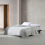 Calvin Klein - Queen Blanket, Super Soft Plush Bedding, All Season Home Decor (Core Plush Aluminum Grey, Queen)